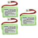 Kastar 3-Pack 4.8V 170mAh Ni-MH Battery Replacement Dogtra FR200 FR-200P Collar Receiver for Wetland Hunter SD-400 Wetland Hunter SD-800 Wetlandhunter SD-400 Camo WetlandHunter SD-800 Camo
