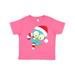 Inktastic Christmas Bird Blue Bird Bird With Candy Cane Boys or Girls Toddler T-Shirt