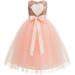 Ekidsbridal Heart Cutout Sequin Flower Girl Dress Junior Pageants Princess Ballroom Dance Gown 172seq 8