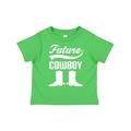 Inktastic Future Cowboy Western Boots Boys Toddler T-Shirt