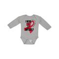 Inktastic Sickle Cell Awareness I Wear Red For Myself Boys or Girls Long Sleeve Baby Bodysuit