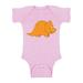 Awkward Styles Triceratops Romper Baby Bodysuit Short Sleeve Dinosaur One Piece Top for Newborn Baby Dinosaur Gifts for Babies Cute Dinosaur Clothes for Baby Girl Animal Bodysuit for Baby Boy