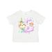 Inktastic Five and Magical- Fifth Birthday Mermaid with Unicorn Horn Boys or Girls Toddler T-Shirt