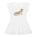 Inktastic Cute Bearded Dragon Girls Toddler Dress