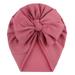 Relanfenk Baby Hats Toddler Kids Boys Girls Solid Bow Knotted Beanie Headwear Accessories Hat