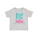 Inktastic Big Sister Older Sister Arrow - Blue Pink Girls Toddler T-Shirt