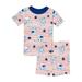 Baby Yoda Americana Toddler Boy and Girl Unisex Cotton Pajama Set 2-Piece Sizes 12M-5T