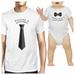 Ladies Love Gentleman Funny Matching Gift T-Shirts For Dad and Baby