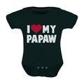 Tstars Boys Unisex Gifts for Dad Father s Day Shirts I Love my Papaw Father s Day Gift for Grandpa Cool Best Gift for Dad Baby Bodysuit