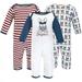 Hudson Baby Infant Boy Cotton Coveralls French Dog 6-9 Months
