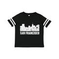 Inktastic San Francisco Skyline with Grunge Boys or Girls Toddler T-Shirt