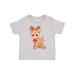 Inktastic Cute Christmas Reindeer with Christmas Lights Boys or Girls Toddler T-Shirt