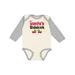 Inktastic Santa s Sidekick with Santa Hat and Elf Feet Boys or Girls Long Sleeve Baby Bodysuit