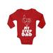 Awkward Styles Baby Boy Clothes One Piece Cute Baby Girl Bodysuit I Love my Step Dad I Love my Daddy Baby Bodysuit Best Father Ever Bodysuit Long Sleeve Cute Gifts for Step Parents Babies Clothing