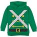 Christmas Toy Soldier Costume Toddler Hoodie Green 2T