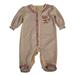 Happi by Dena Baby Girls Footed Sleepers Female Coveralls Pajamas Purple 0-3 Months