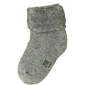 Lian LifeStyle Children s 1 Pair Wool Socks Plain Color 0M-6M (Grey)