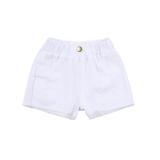 Toddler Kids Girl Denim Shorts Ripped Trendy Pocket Elastic Waist Jeans Short Pants for Baby Girls Short Pants for Summer