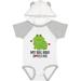 Inktastic My Big Bro Loves Me Little Brother Frog Boys Baby Bodysuit