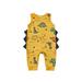 Gwiyeopda Toddler Newborn Baby Kids Boys Rompers Sleeveless 3D Cartoon Dinosaur Jumpsuits