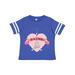 Inktastic Paris Oo-la-la with Eiffel Tower and Flowers in Pink Heart Boys or Girls Toddler T-Shirt