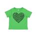 Inktastic Heart Made Of Paws Dog Paws Puppy Paws - Black Boys or Girls Toddler T-Shirt