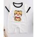 Hunpta Infant Newborn Children Baby Boys Girls Cartoon Romper Short Sleeve Cute Animals Jumpsuit Outfits Clothes