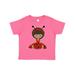 Inktastic Ethnic Ladybug Girl in Red Dress Girls Toddler T-Shirt
