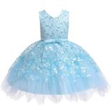 Girls Wedding Dress Princess Dress Mesh Tutu Skirt Baby Toddlers Dress Skirt