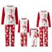 Xingqing Christmas Family Matching Pajamas Set Long Sleeve Elk Print Tops Trousers Pjs Suit Sleepwear for XMAS