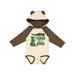 Inktastic Floss Like A Boss Gators Boys or Girls Long Sleeve Baby Bodysuit