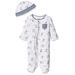 Little Me Baby Toile Footie with Hat Puppy 3 Months