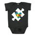 Inktastic Autism Puzzle Piece Autistic Spectrum Awareness Boys or Girls Baby Bodysuit