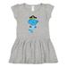 Inktastic Pirate Shark Cute Shark Little Shark Blue Shark Girls Toddler Dress