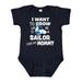 Inktastic I Want To Grow up To Be a Sailor Like My Mommy Boys or Girls Baby Bodysuit