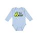 Inktastic TÃ­o s Little Avocado with Cute Baby Avocado Boys or Girls Long Sleeve Baby Bodysuit