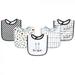 Hudson Baby Unisex Baby Cotton Bibs Bon Appetit One Size