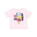 Inktastic I Love Ice Cream with Cute Ice Cream Cone Boys or Girls Toddler T-Shirt