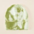 Unisex Winter Fashion Tie-dye Knitting Pullover Hat Warm Hat