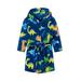 Kiapeise Children Hooded Sleeping Gown Dinosaur Print/Solid Color Bath Robe