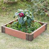 Arlmont & Co. Classic Traditional Durable - Look Raised Outdoor Garden Bed Flower Planter Box, 4 Pieces 24 Inch in | 6 H x 52 W x 1.5 D in | Wayfair