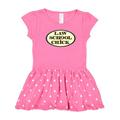 Inktastic Law School Chick Heart Text Girls Toddler Dress