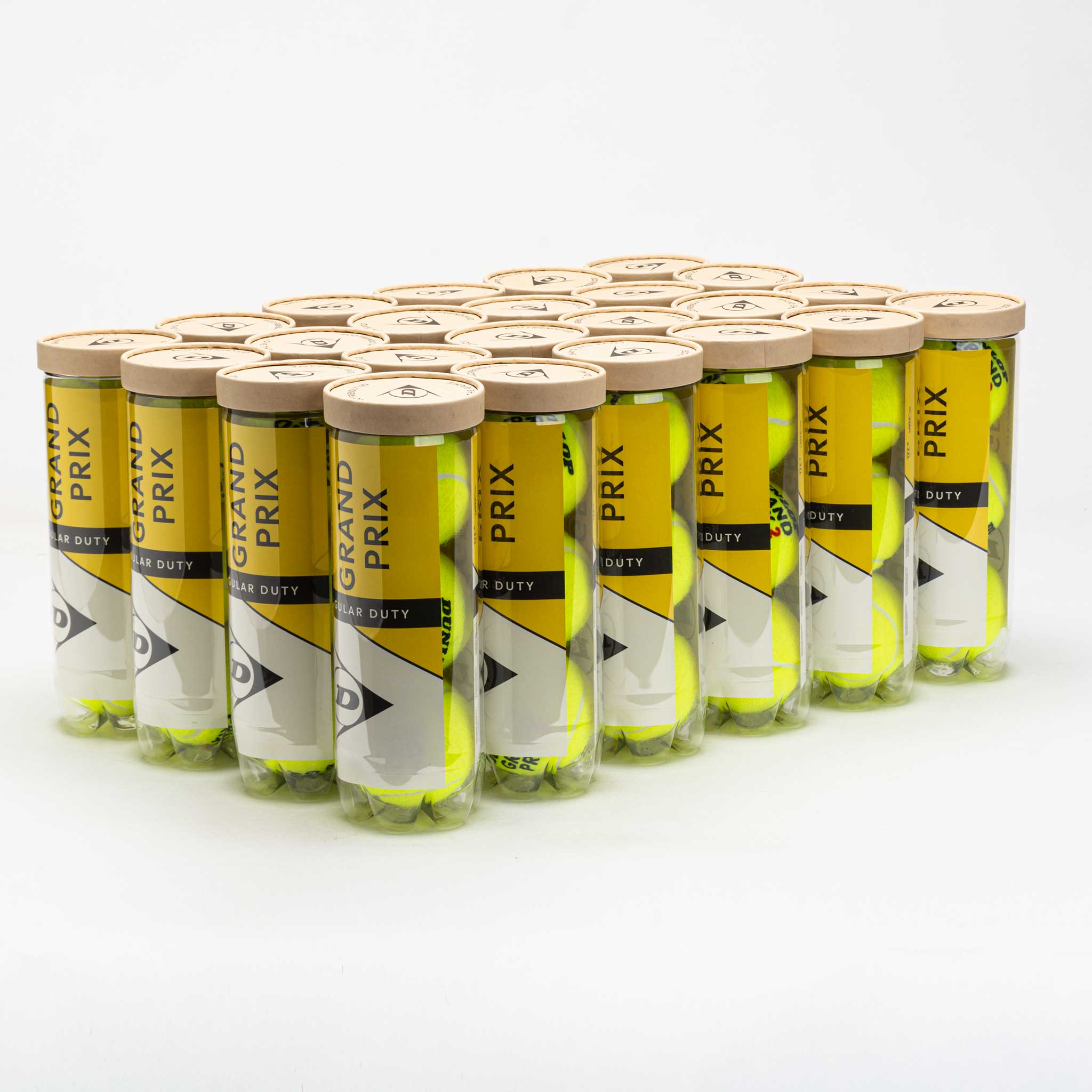 Dunlop Grand Prix Regular Duty 24 Cans Tennis Balls