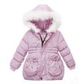 Verugu Toddler Baby Girls Boys Winter Coat Thicken Warm Jackets Baby Hooded Snow Outwear Coat Kids Winter Windproof Coat Hooded Coats Jacket Zip Thick Warm Snow Hoodie Outwear Pink 18-24 Months