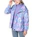 URMAGIC URMAGIC 3-13Y Child Girls Fleece Jacket Windbreaker 2-in-1 Camo Outdoor Jakcet