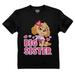 Paw Patrol Skye Big Sister T-Shirt - Girls Promoted Sister Outfit - Toddler Kids Big Sister Announcement Top - Nickelodeon Paw Patrol - Gift for Big Sisters - Kids Paw Patrol Tee - 5T Black