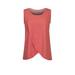 Maternity Womens Nursing Casual Loose Fit Solid Color Round Neck Sleeveless Round Neck Breastfeeding Blouse