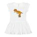 Inktastic Roaring T-Rex Girls Toddler Dress