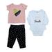 Carter s Baby Girls Take Me Away 3-Piece Little Character Set Smile/Hearts 12 Months