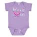 Inktastic Twinkle Toes Pretty Butterfly Girls Baby Bodysuit